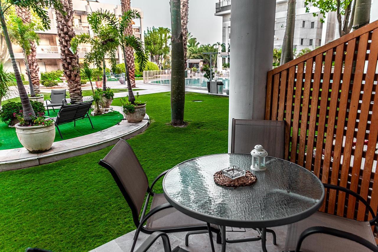 Apartamento דירת גן פונה לבריכה - Pool Garden View Eilat Exterior foto